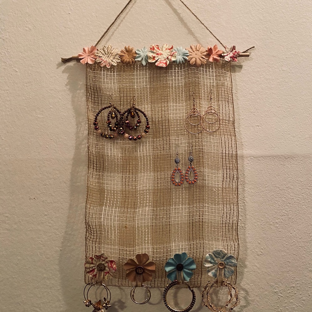 Earrings Wall Holder
